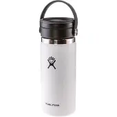 Hydroflask Wide Mouth With Flex Sip Lid 473ml Thermal Bottle Blanc