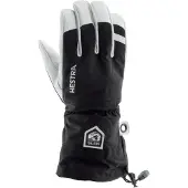Hestra Army Leather Heli gants de ski, noir