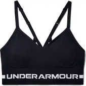 Under Armour Seamlelow Low Support Sports Top Noir XL Femme