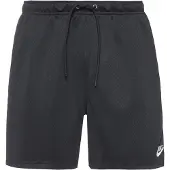 Nike Pantalon 'Club Flow' noir / blanc cassé