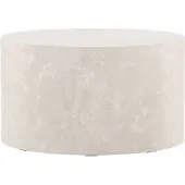 Ebuy24 York table basse Ø80 cm beige.