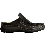 Wolky Sabots Wolky Men Roll Slide Oiled Leather Black-Taille 45