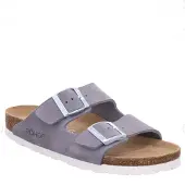Rohde Mule 'Pantolette Damen 5590/86 Velourleder in grau' violet