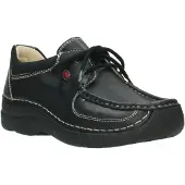 Wolky Chaussures à Lacets Women Roll Shoe Dakota Leather Black-Taille 42