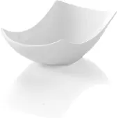 Hendi Plats de service de luxe en porcelaine blanche 23x11cm | 6 pièces