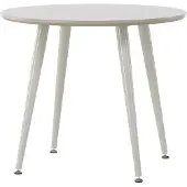 Ebuy24 Plaza table de salle à manger pour enfants Ø60 cm beige.