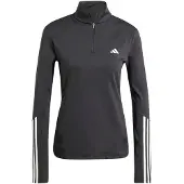Adidas T-shirt fonctionnel 'Hyperglam' noir / blanc