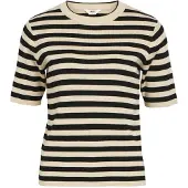 Object Pull-over beige / noir
