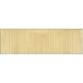vidaXL Tapis rectangulaire naturel clair 60x200 cm bambou