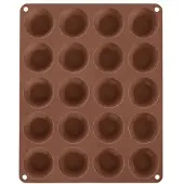 Orion Moule À Muffins Sillinie Bronze 20 Carrees