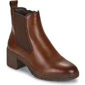 Tamaris Chelsea Boots brun foncé