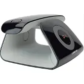 Logicom Téléphone fixe sans fil Retro 2 DECT Noir