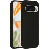 Accezz Coque Liquid Silicone Google Pixel 9 / 9 Pro - Noir