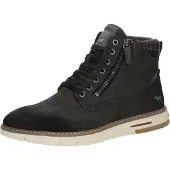 Mustang Bottines à lacets gris foncé