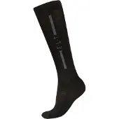 E.L.T Chaussettes unisexes d'équitation Mérinos Noir 39-42