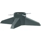 vidaXL Support de sapin de Noël Vert 55,5x55,5x15 cm