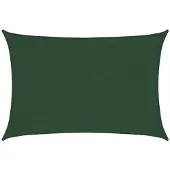 vidaXL Voile d'ombrage 160 g/m² vert foncé 2,5x4 m HDPE