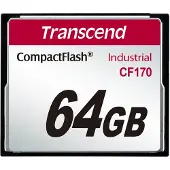 Transcend CF170 Industrial - Carte mémoire flash - 64 Go - 170x - CompactFlash