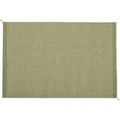 Muuto Ply Tapis en Polyester Recyclé pour l'intérieur et l'extérieur 170 x 240 cm | Moss Green