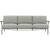 Muuto Settle Canapé 3 Places Ribbed Weave 2| Dark Green