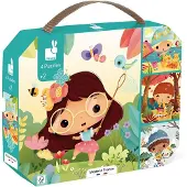 Janod 4 puzzles « Les 4 saisons » (6, 9, 12 et 16 pièces)