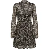 ONLY Robe 'ONLErica' gris / noir / blanc cassé