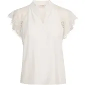 Cream Chemisier 'Nola' blanc