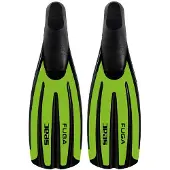 Seac Sub Fuga Diving Fins Vert,Noir EU 46-47