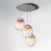 Artemide Stellar Nebula Cluster Suspension Circular