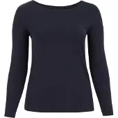 We fashion T-shirt bleu foncé