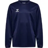 Hummel Sweat de sport marine / blanc