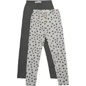 Minymo Leggings caramel / gris foncé / gris chiné / noir