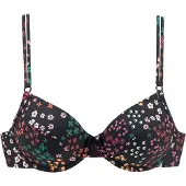 s.Oliver Hauts de bikini jaune / émeraude / rose / noir
