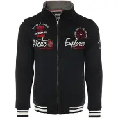 Carisma Veste de survêtement rouge cerise / noir / blanc