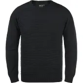INDICODE JEANS Pull-over 'Ricardo' noir