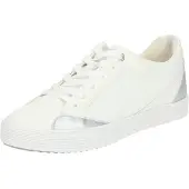 Geox Baskets basses argent / blanc