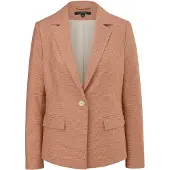 Comma Blazer beige / orange / noir