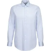 Seidensticker Chemise business 'Smart Classics' bleu clair / blanc