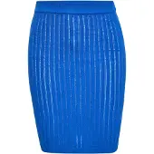 Ebeeza Jupe bleu cobalt