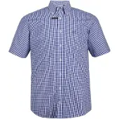 JP 1880 Chemise bleu clair / bleu foncé / blanc