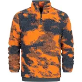 INDICODE JEANS Pull-over 'Sofiane' bleu / orange