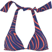Buffalo Hauts de bikini bleu foncé / orange