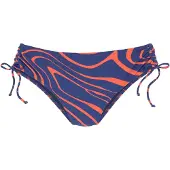 Buffalo Bas de bikini bleu foncé / orange