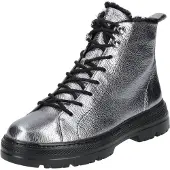 Paul green Bottines à lacets argent