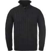 INDICODE JEANS Pull-over 'Paulo' noir