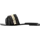 IZIA Mule crème / noir