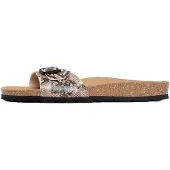 Bayton Mule 'Zephyr' noisette / brun foncé
