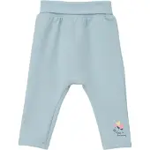s.Oliver Leggings bleu clair / jaune pastel / orchidée / corail