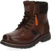 Dockers Bottes à lacets chocolat