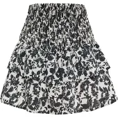 IZIA Jupe noir / blanc